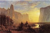 Albert Bierstadt Yosemite Valley Yellowstone Park painting